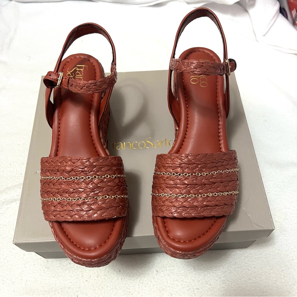 franco sarto peachy Platform Espadrilles Size 9 June sale - Picture 6 of 12